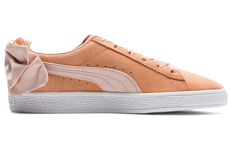(WMNS) PUMA Basket Platform Trace 'Orange White Pink' 367317-07