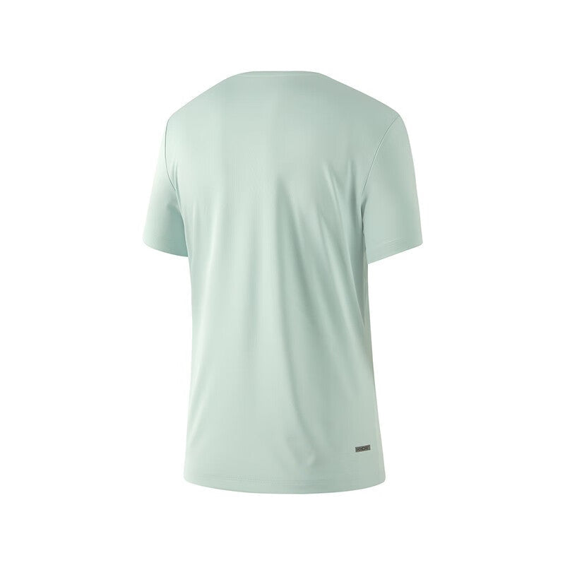 (WMNS) Skechers Letter Printed Tee 'Green' P223W057-01P9