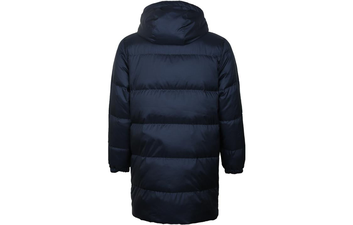 Converse Long Down Puffer Jacket Asia Sizing 'Navy Blue' 10006882-A02