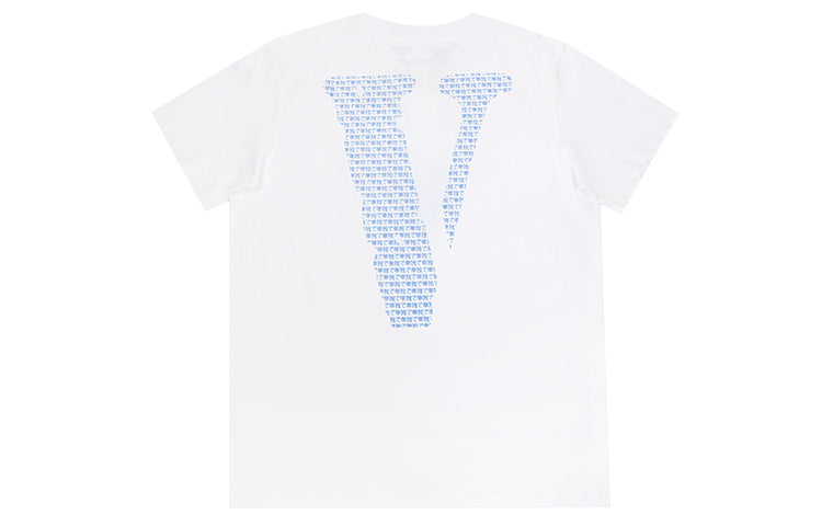 VLONE Solid Color Short Sleeve Unisex White VLTE19004