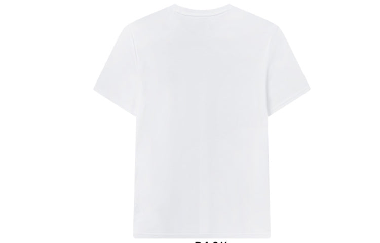 FILA Loose Sports Short Sleeve logo Alphabet Short Sleeve White F51M018120F-WT