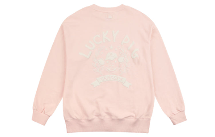 MLB Printing Logo Sports Long Sleeves Unisex Pink Red 31MTC6941-50P