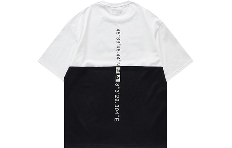 FILA FUSION Minimalistic Loose Short Sleeve White T11M013103F-WT