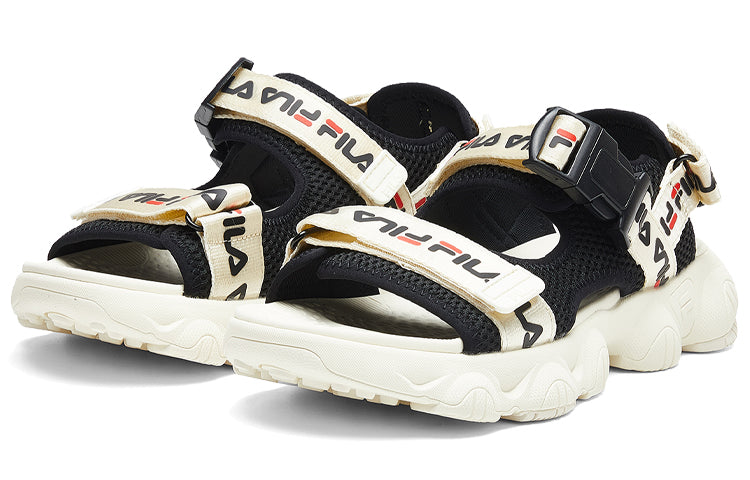 (WMNS) FILA Jagger Sports Sandals Black/White F12W024505FBW