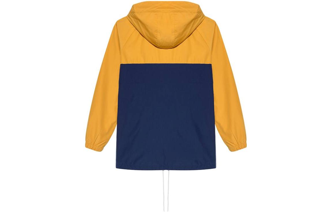 New Balance Fleece Windbreakers Asia Sizing 'Yellow Blue' NA83N033-MY
