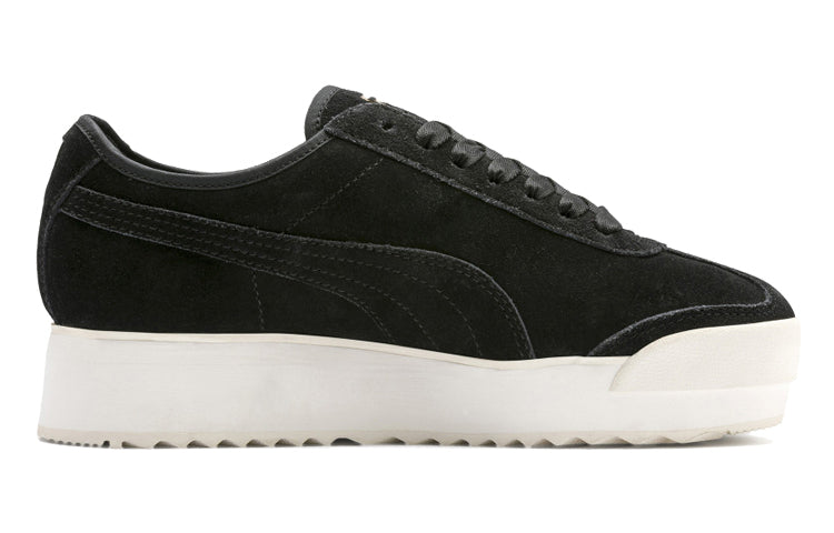(WMNS) PUMA Roma Amor Suede 'Black' 370946-01