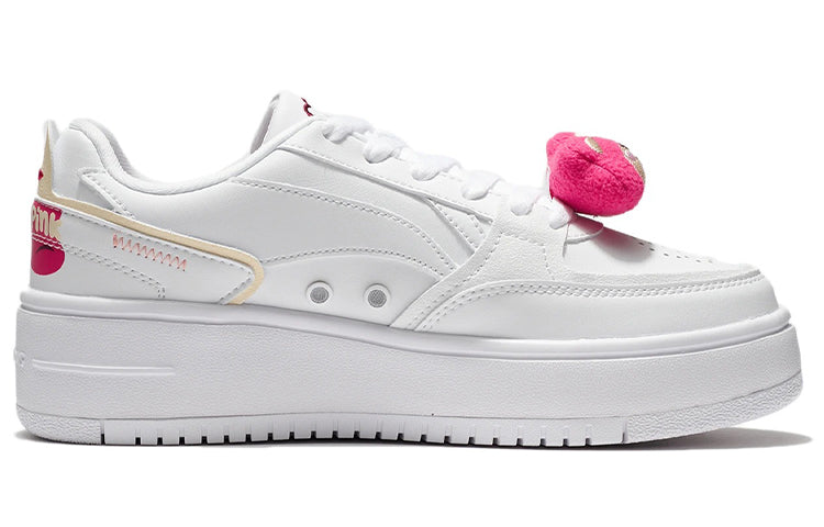 (WMNS) Li-Ning Classic Skateboarding x Disney 'White Pink Lotso' AGCR472-1