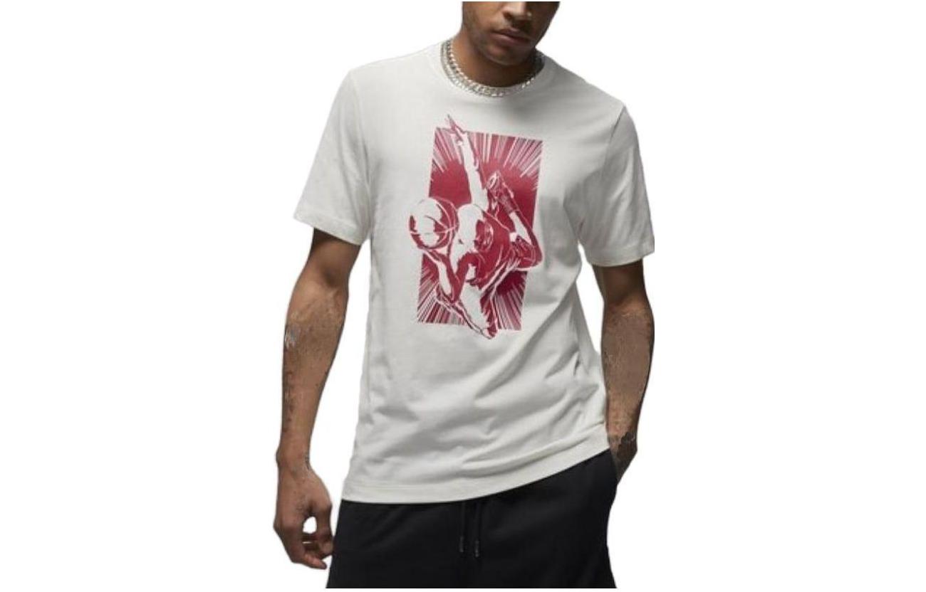 Air Jordan Brand Graphic T-Shirt 'Sail' FB7462-133
