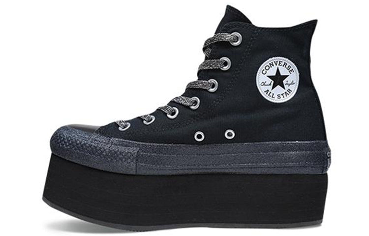 (WMNS) Converse Miley Cyrus x Chuck Taylor All Star Platform 'Black' 562241C