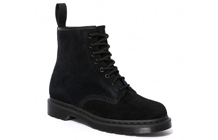 (WMNS) Dr. Martens 1460 Mono Suede 'Black' 25536001