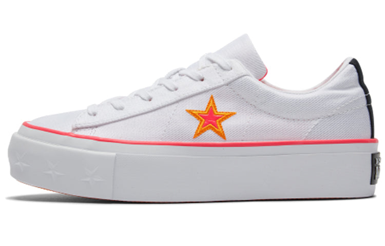 (WMNS) Converse One Star Carnival Platform 'White Racer Pink' 564389C