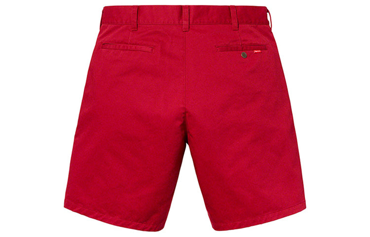 Supreme SS19 Work Short Cargo Shorts Unisex Red SUP-SS19-10125