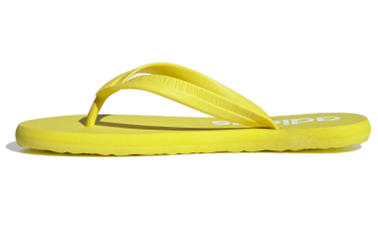 (WMNS) adidas Eezay Flip Flop Yellow Slippers FX3987