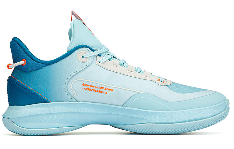 Li-Ning Flashing Mid 'Light Blue Orange' ABPR069-4