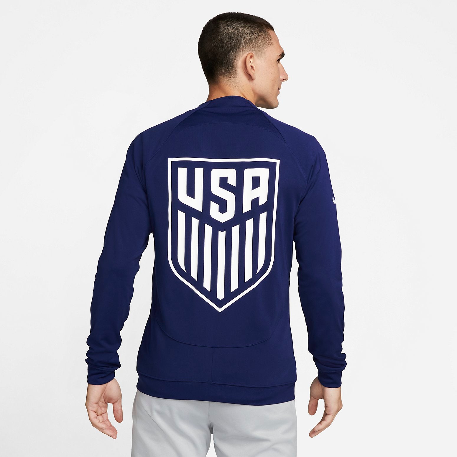 Nike USA Academy Pro Anthem Jacket 'Blue' DH4752-421