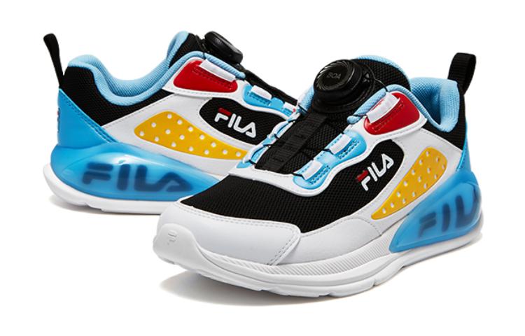 (GS) FILA BOA Running Shoes 'White Black Blue' K15B332404FBW