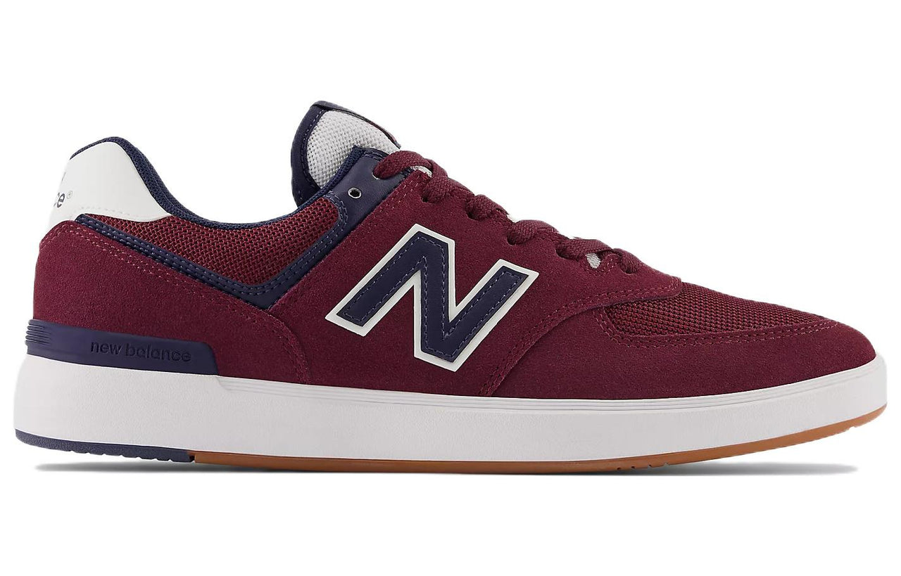 (WMNS) New Balance 574 Court 'Burgundy Navy' CT574BNN