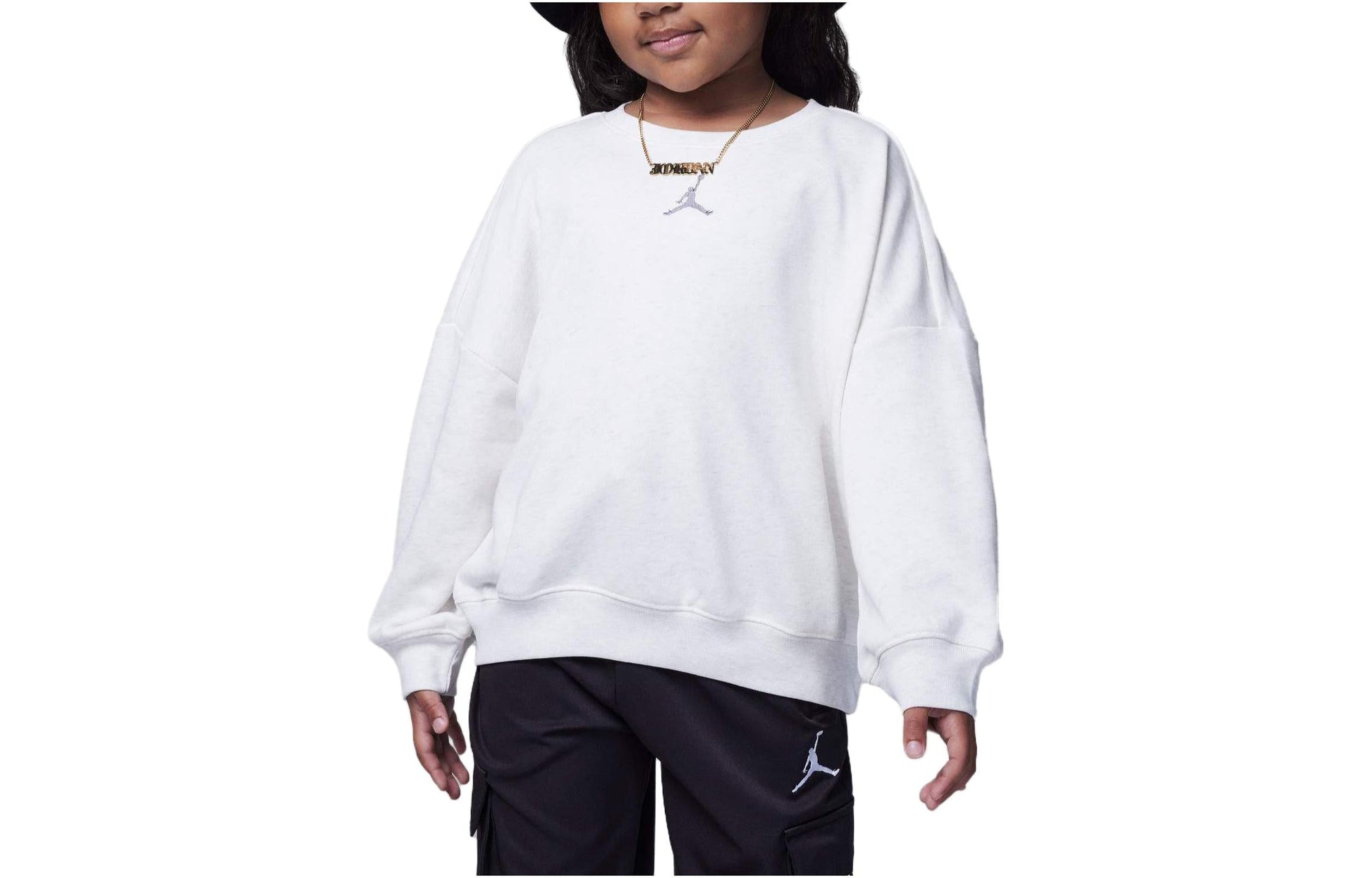 (PS) Air Jordan Logo Sweater 'White' FV2578-123