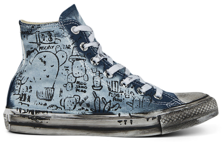 Converse Hand-Painted Graffiti Chuck Taylor All Star High Top 167396C