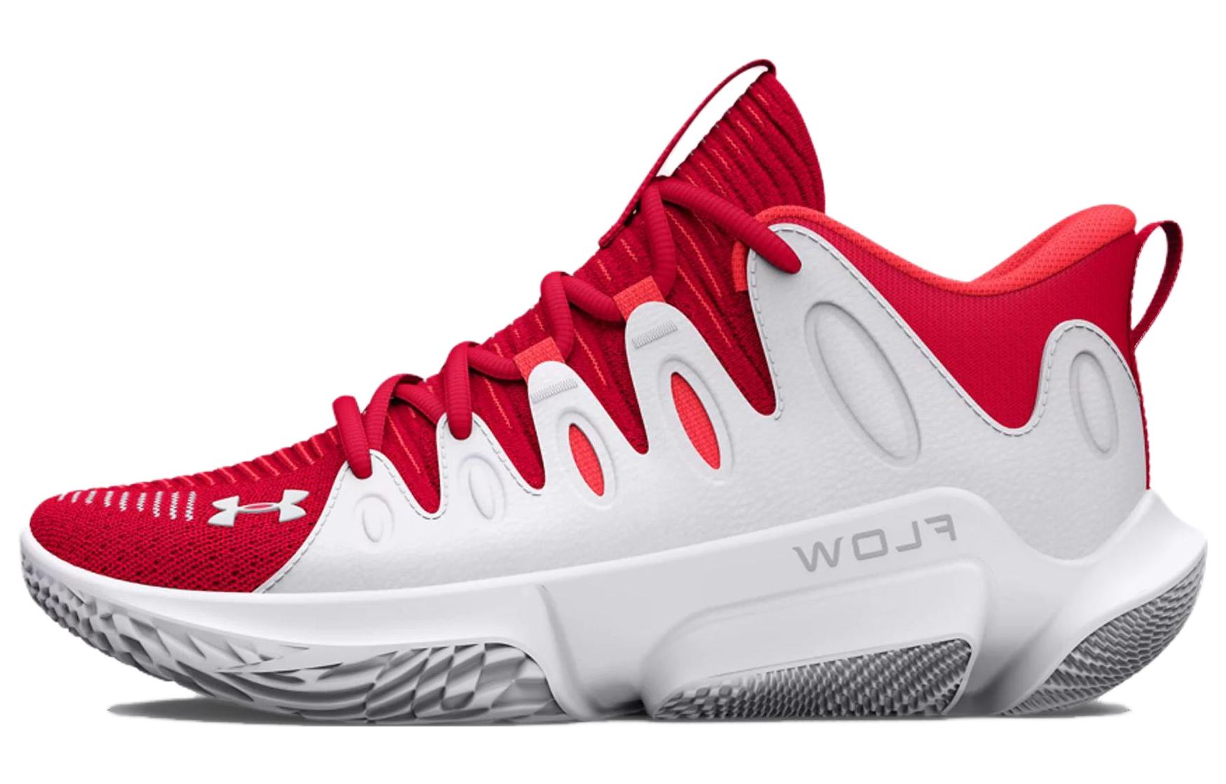 (WMNS) Under Armour Flow Breakthru 4 'Red White' 3026641-600