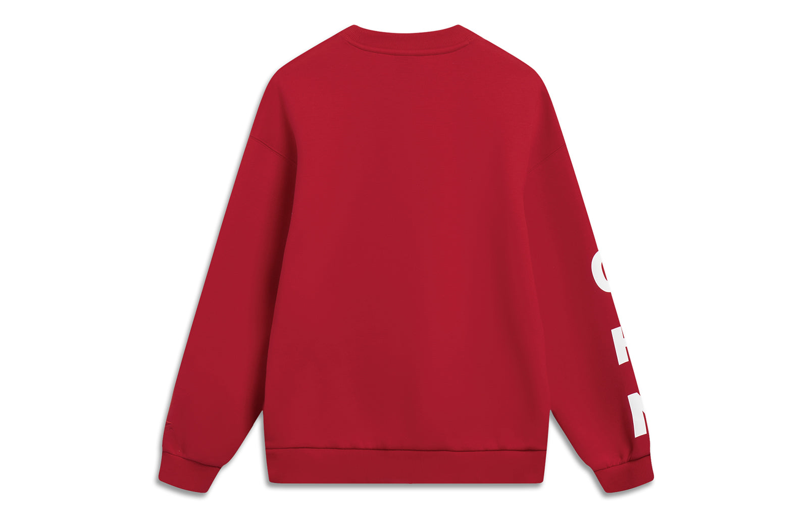 Li-Ning Embroidered Logo Sweatshirt 'Red' AWDT575-3