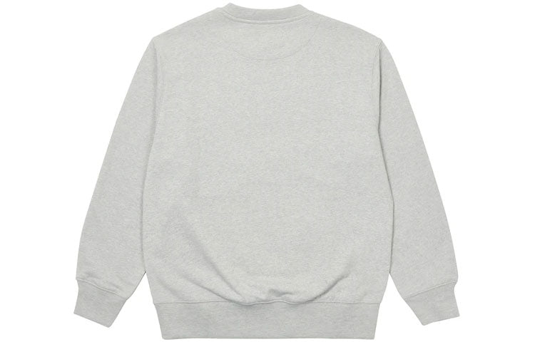 PALACE x M-Zone P-Zone Crossover Alphabet Pattern Round Neck Gray P20CW012