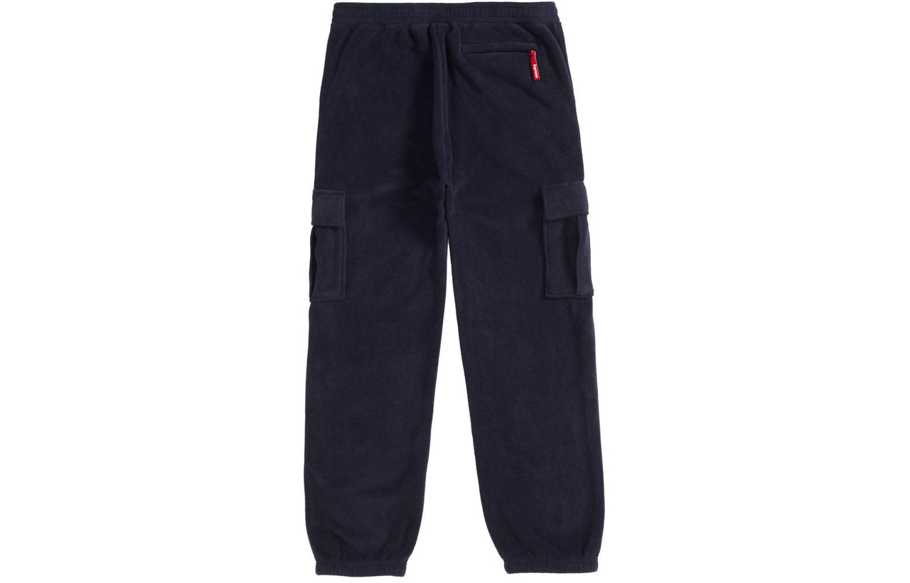 Supreme FW18 Polartec Cargo Pant Navy polar fleece Long Pants Navy Blue SUP-FW18-1302