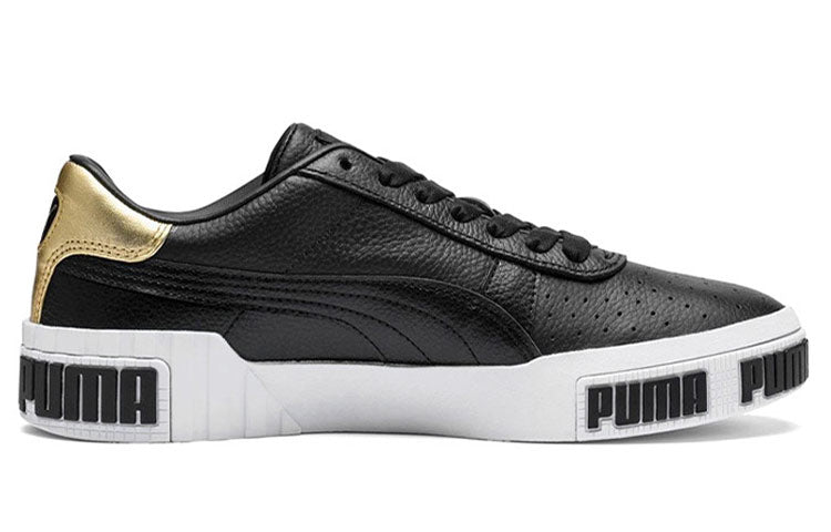 (WMNS) PUMA Cali Bold Metalli Sneakers Black 371207-02