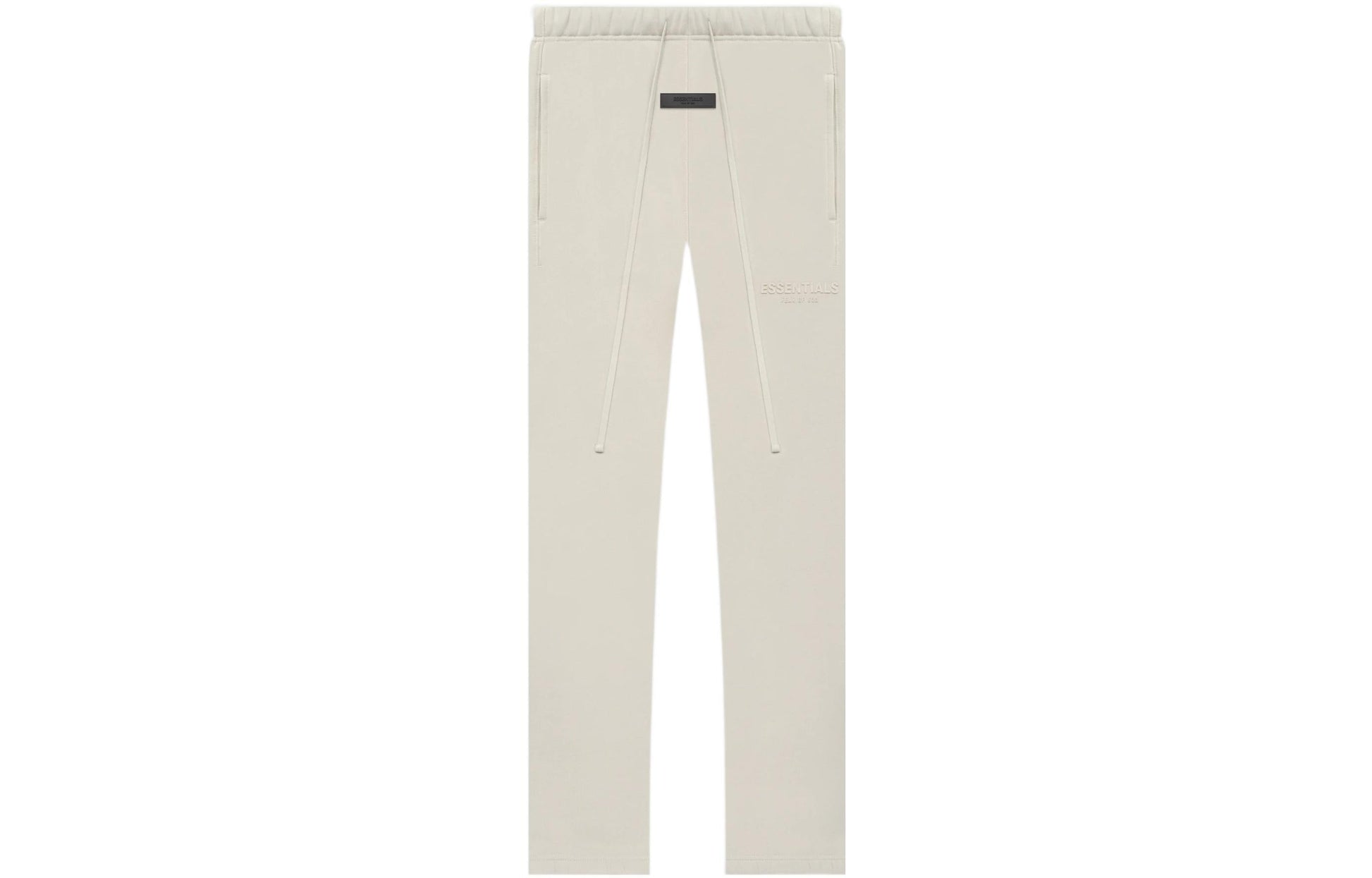 Fear of God Essentials SS22 Relaxed Sweatpants Wheat Logo FOG-SS22-105