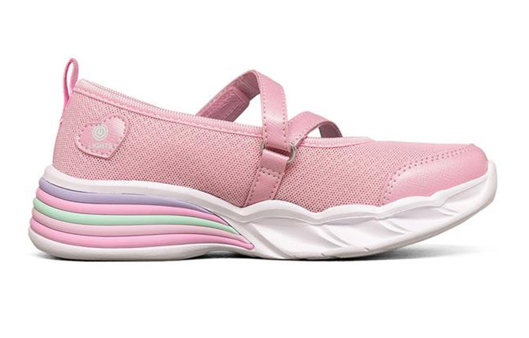 (GS) Skechers Sweetheart Lights 'Pink White' 302303L-PNK