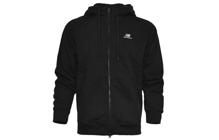New Balance Sport Cotton Hooded Jacket Asia Sizing 'Black' MDA4E053-BK