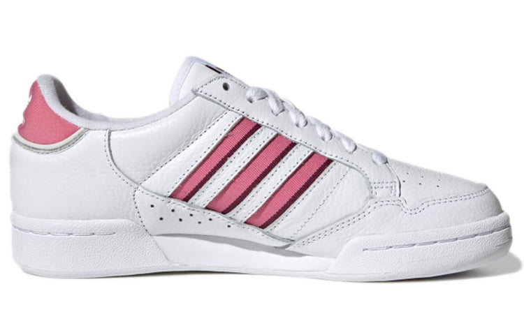 (WMNS) adidas Continental 80 Stripes 'White Pink' H04021