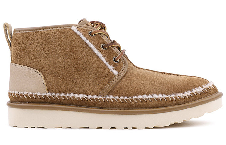 UGG Neumel Stitch Snow Boots Brown 1094398-CHE