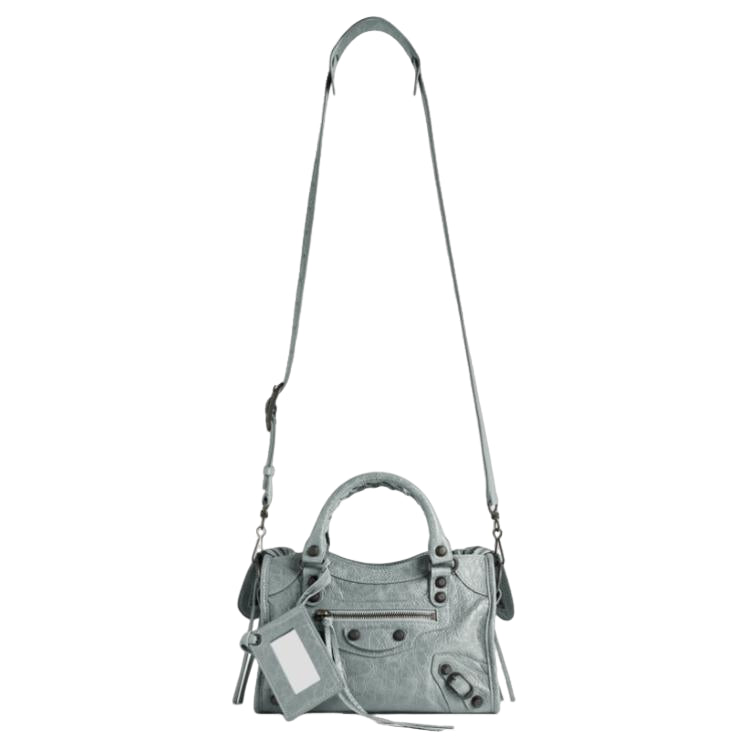 (WMNS) Balenciaga Le City Bag Mini 'Blue Grey' 8657632ACFH4751