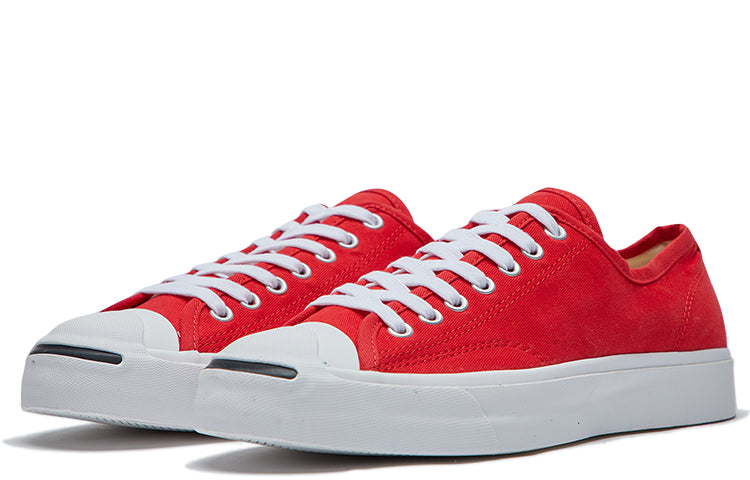 Converse Jack Purcell Retro Low Tops Casual Skateboarding Shoes Red 165010C
