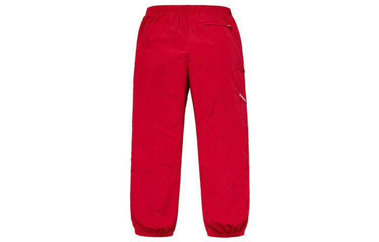 Supreme SS19 Nylon Trail Pant Bundle Feet Casual Long Pants Unisex Red SUP-SS19-997