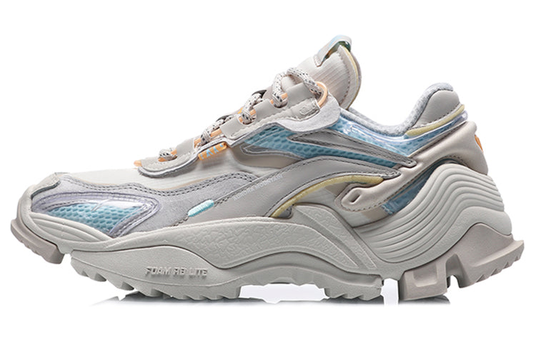 (WMNS) Li-Ning Aurora SkyWalker Y2K Paris Fashion Week 'Grey Blue' AGCQ106-2
