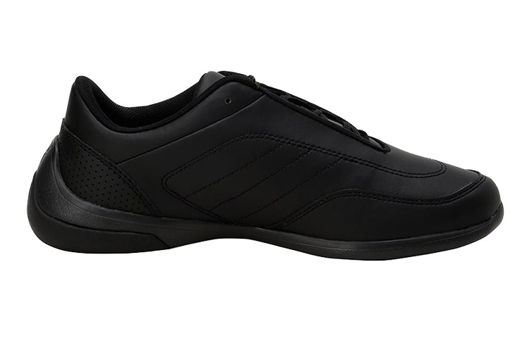 PUMA Ferrari Kart Cat Iii Youth Low Top Running Shoes Black/White/Yellow 306425-05