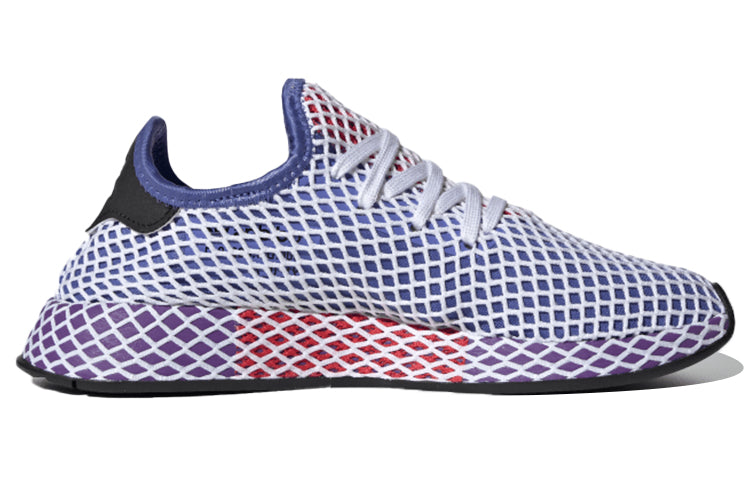 (WMNS) adidas originals Deerupt Runner Blue/Purple CG6095