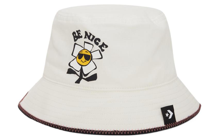 Converse Be Nice Chambray Bucket Hat 'Egret' 10023133281