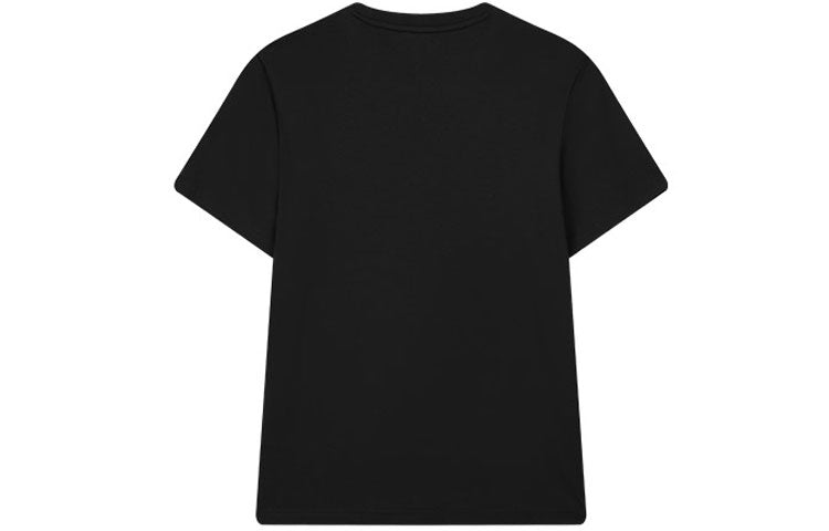 FILA Logo Alphabet Printing Sports Short Sleeve Black F11M128105F-BK