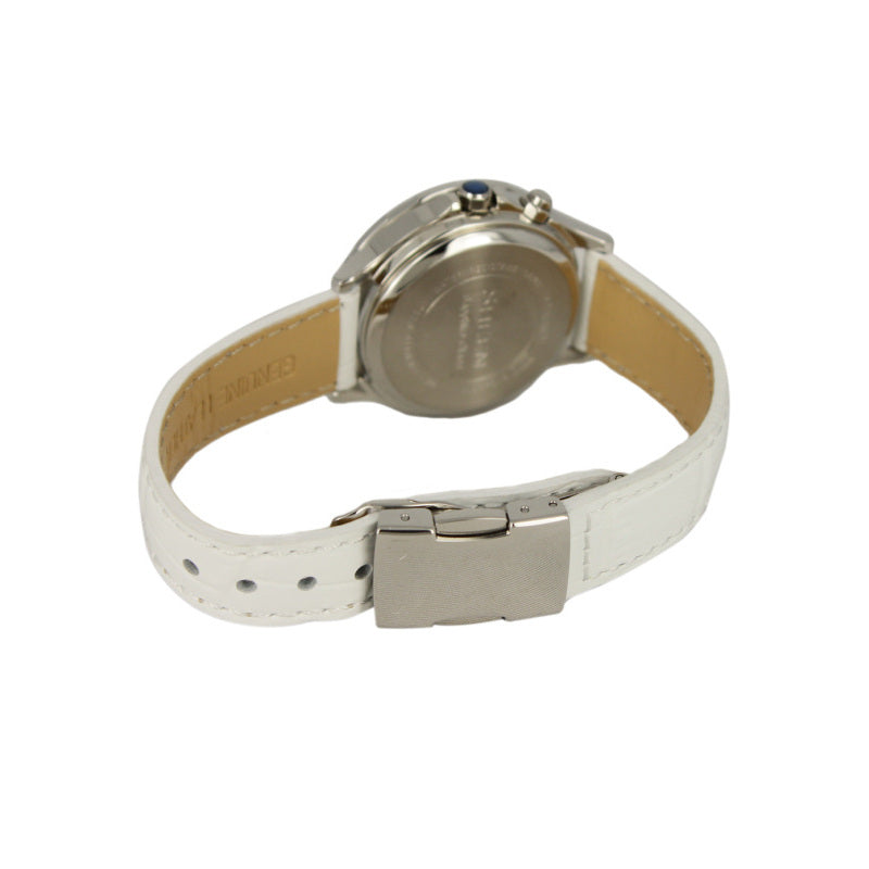 CASIO Waterproof Sports SHEEN Sapphire Crystal White Analog SHE-3505L-7AU