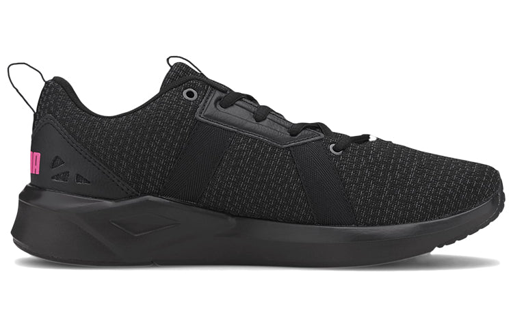 (WMNS) PUMA Chroma Knit Black/Pink Low sneakers 193776-01