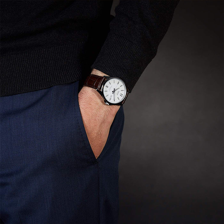 CASIO Male DRESS Japan / South Korea Fashion Sports White Analog MTS-100L-7AV