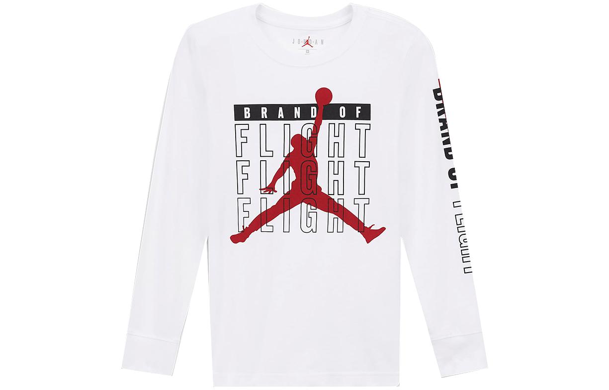 (GS) Air Jordan Long Sleeve Fearless Tee DB7034-100
