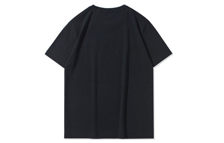 Li-Ning Sports Fashion Series Alphabet Sports Short Sleeve Black AHSQ451-2