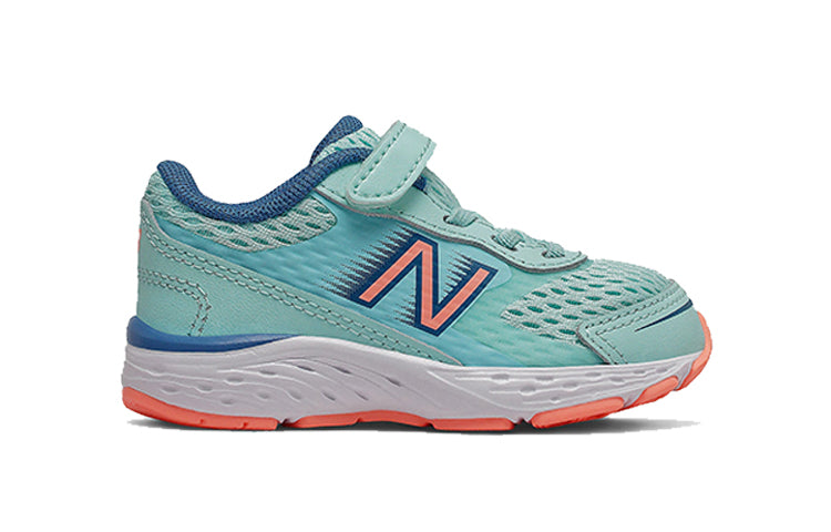 New Balance Bungee Lace 680v6 Blue Green Toddler IA680LL6