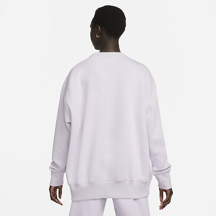 (WMNS) Nike Sportswear Phoenix Fleece Oversized Crew-Neck Sweatshirt 'Doll' DQ5733-530