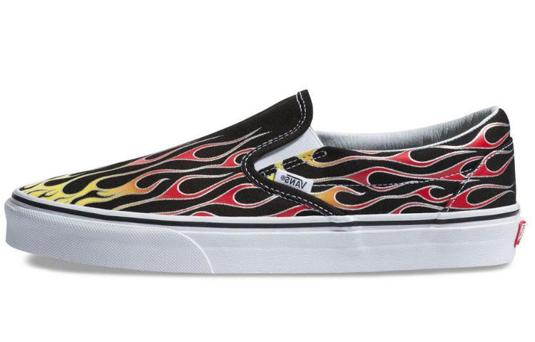 Vans Slip On Mash Up Black Flames VNA38F7VKJ