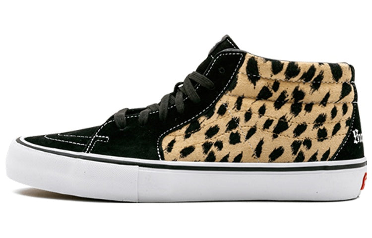Vans Supreme x Sk8-Mid Pro 'Cheetah Velvet' VN0A347UOPM